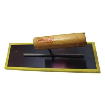 STEEL PLATE TROWEL WITH SPONGE SCRUB TS