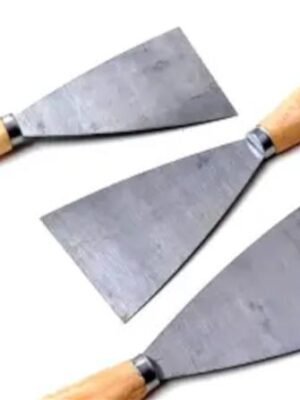 IRON BULL 3 PAINT SCRAPERS + HANDLE