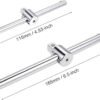 uxcell 14 and 38 Drive Sliding Wrench Breaker Bar THandle Socket Hand Tool 2pcs