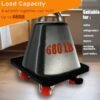 Furniture Movers with Wheels 9 Set Furniture Lifter Tool 360° Rotation Wheels Furniture Dolly 680 Lbs Capacity Furniture Lifters for Heavy Furniture Refrigerator Sofa Cabinet Black