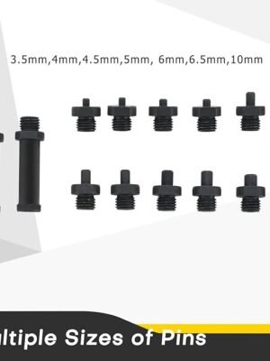 Variable Pin Spanner Wrench | 15PCS Adjustable Cylinder Spanner Wrench Set12 Drive Ratchet Fan Clutch Pully Holder Wrench Tool Kit for Cars Motorcycles