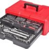 CRAFTSMAN Mechanics Tool Set 256Piece Hand Tool and Socket Set with 2Drawer Tool Box (CMMT45256)